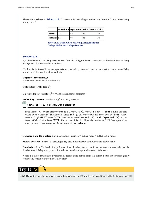 Introductory Statistics - Page 635