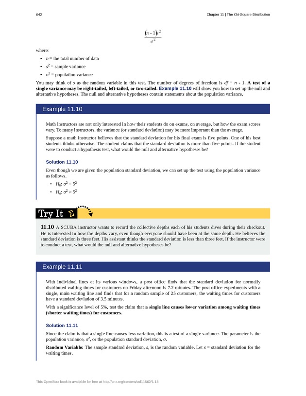 Introductory Statistics - Page 638
