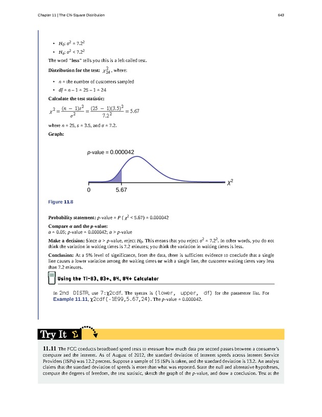 Introductory Statistics - Page 639