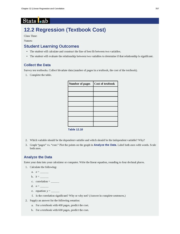 Introductory Statistics - Page 703