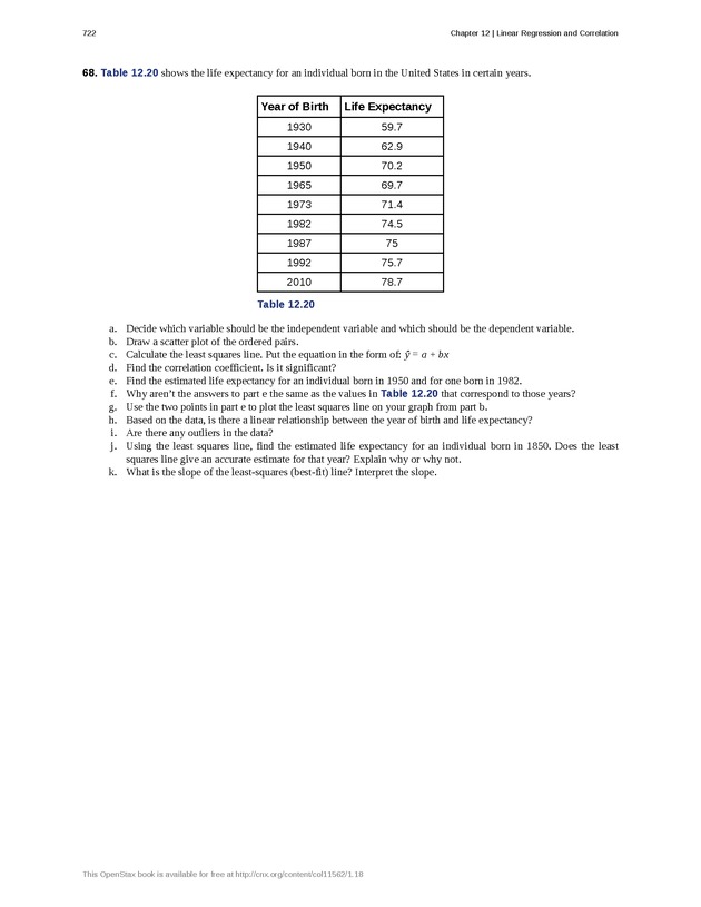 Introductory Statistics - Page 718
