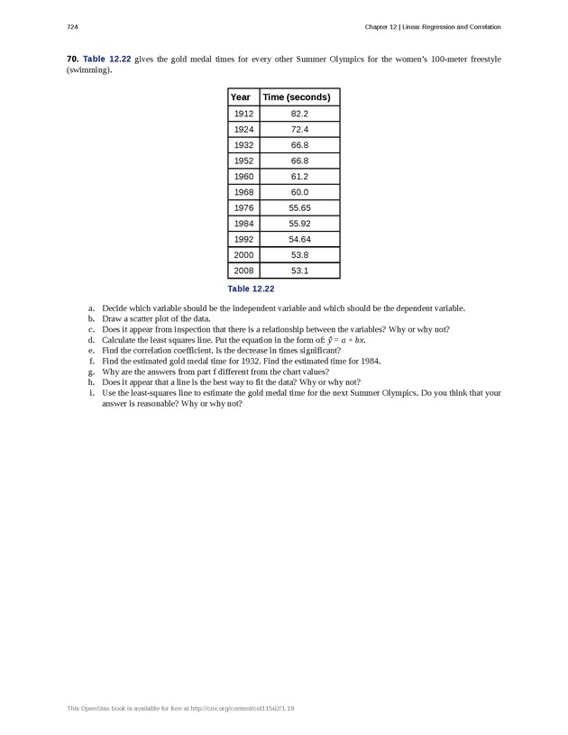 Introductory Statistics - Page 720