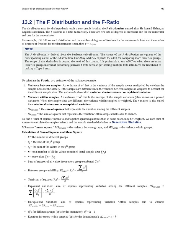 Introductory Statistics - Page 741