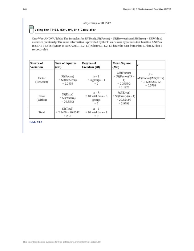 Introductory Statistics - Page 744
