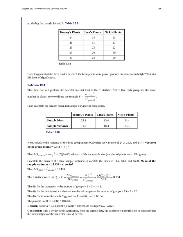 Introductory Statistics - Page 751