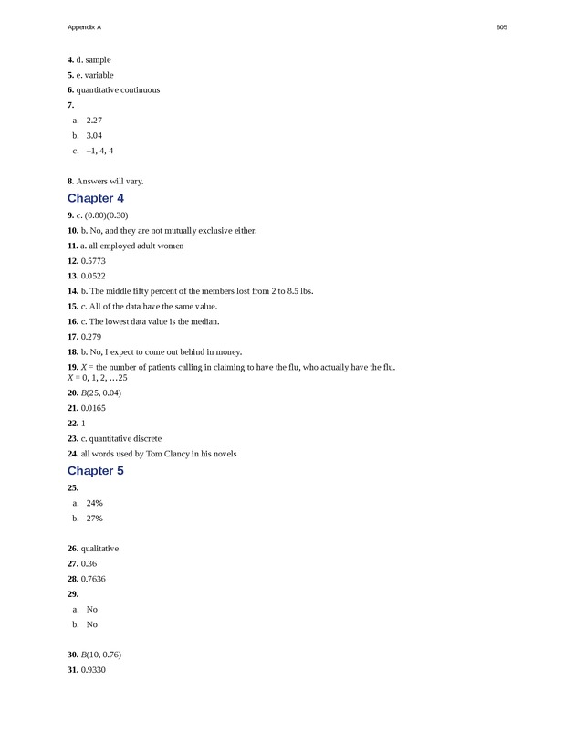 Introductory Statistics - Page 801