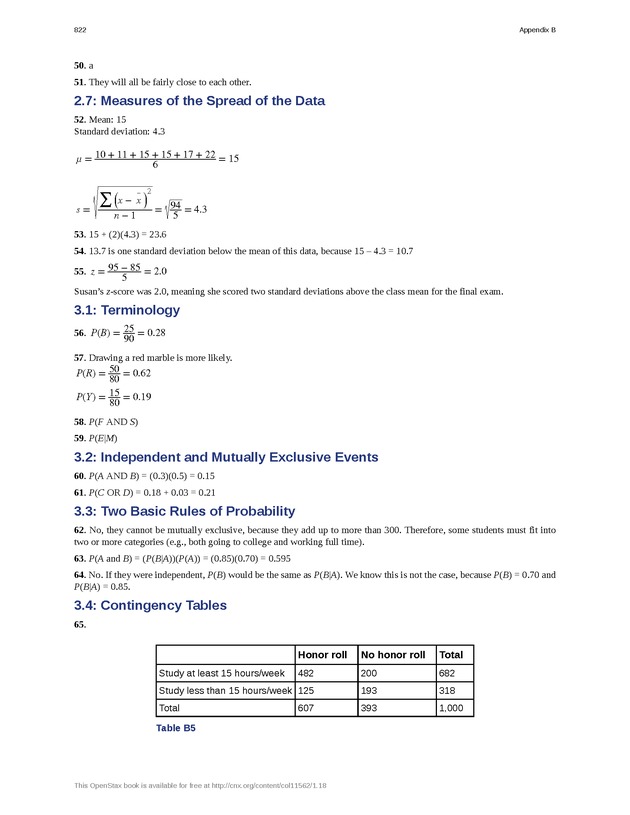 Introductory Statistics - Page 818