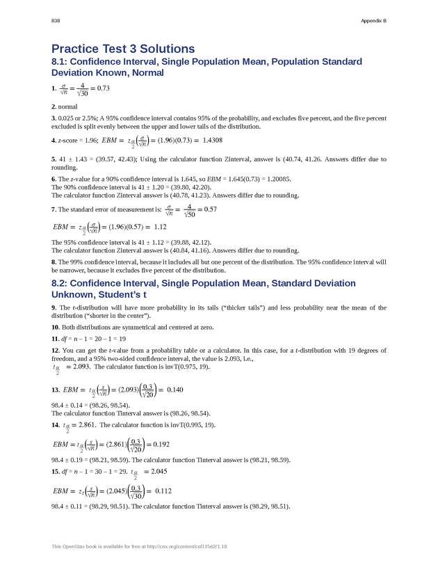 Introductory Statistics - Page 834