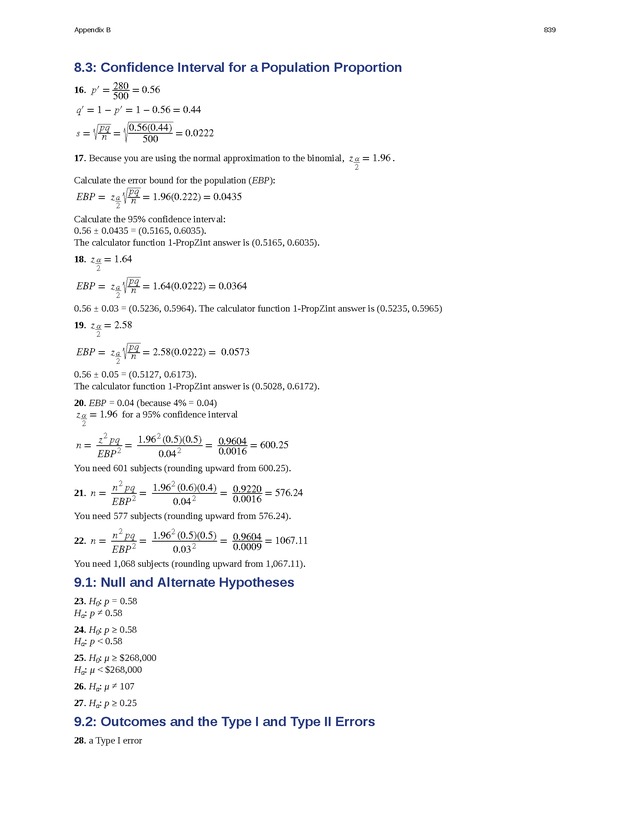 Introductory Statistics - Page 835