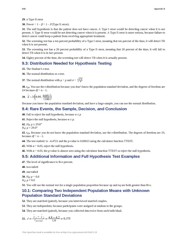 Introductory Statistics - Page 836
