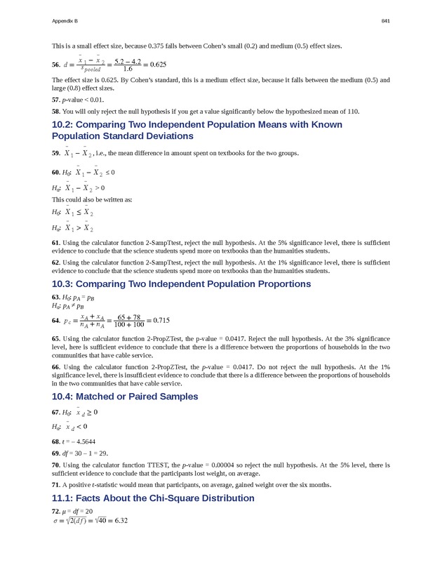 Introductory Statistics - Page 837