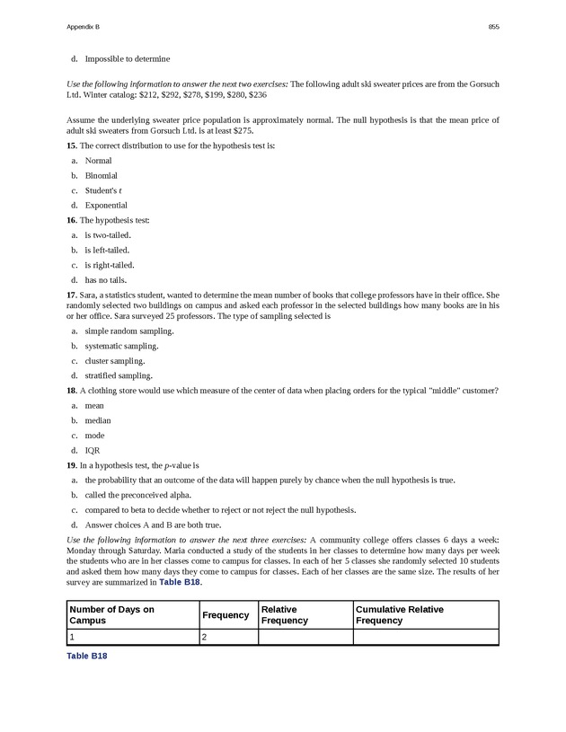 Introductory Statistics - Page 851