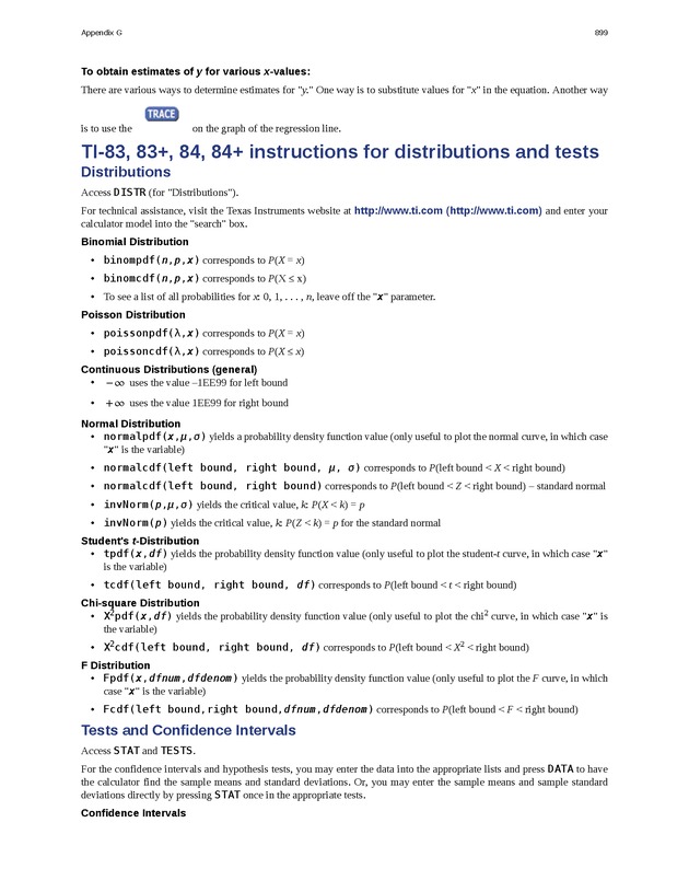 Introductory Statistics - Page 895