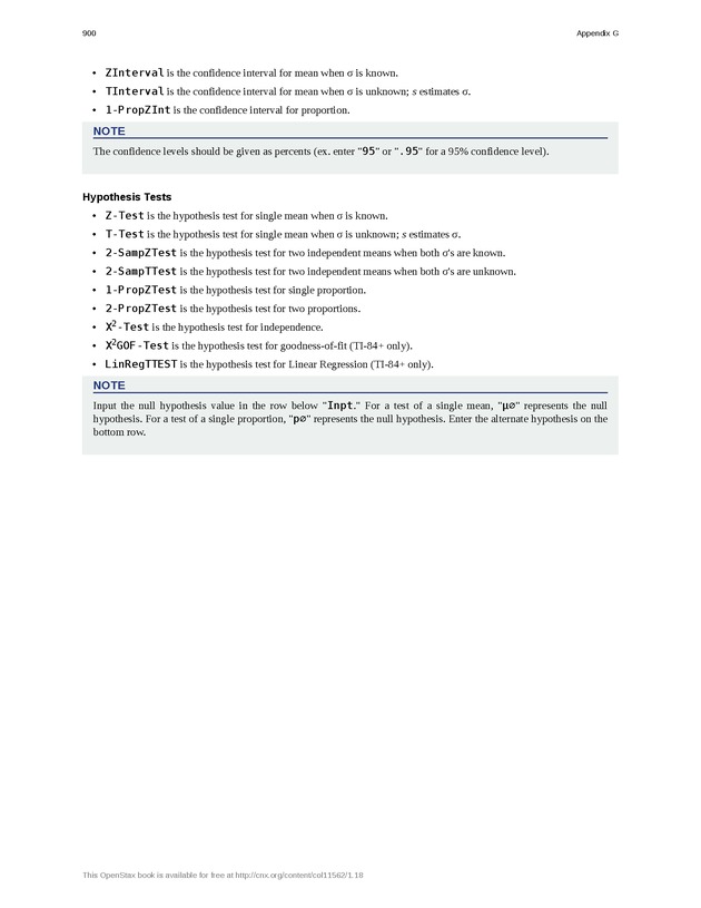 Introductory Statistics - Page 896