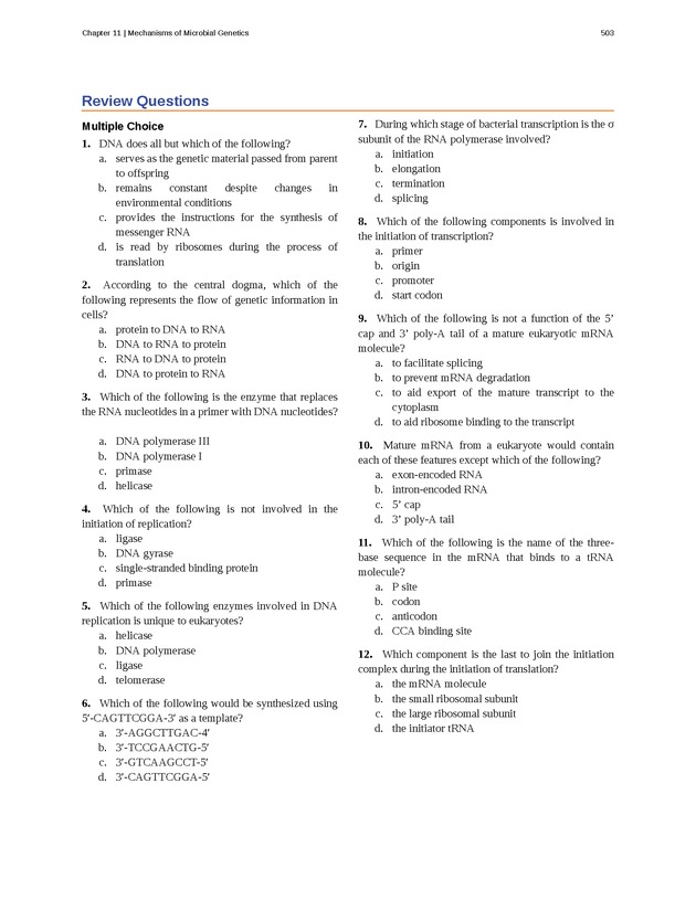 Microbiology - Front Matter 513