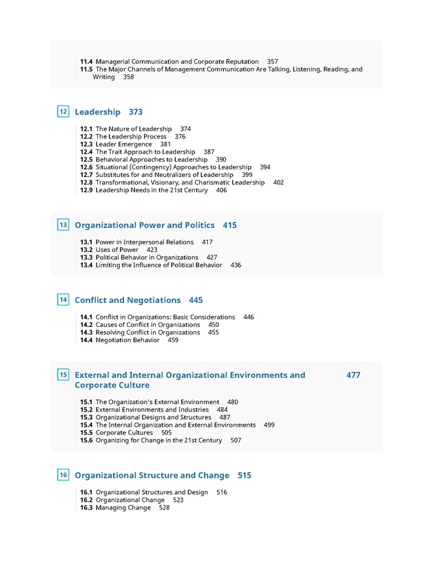 Organizational Behavior - Front Matter 8