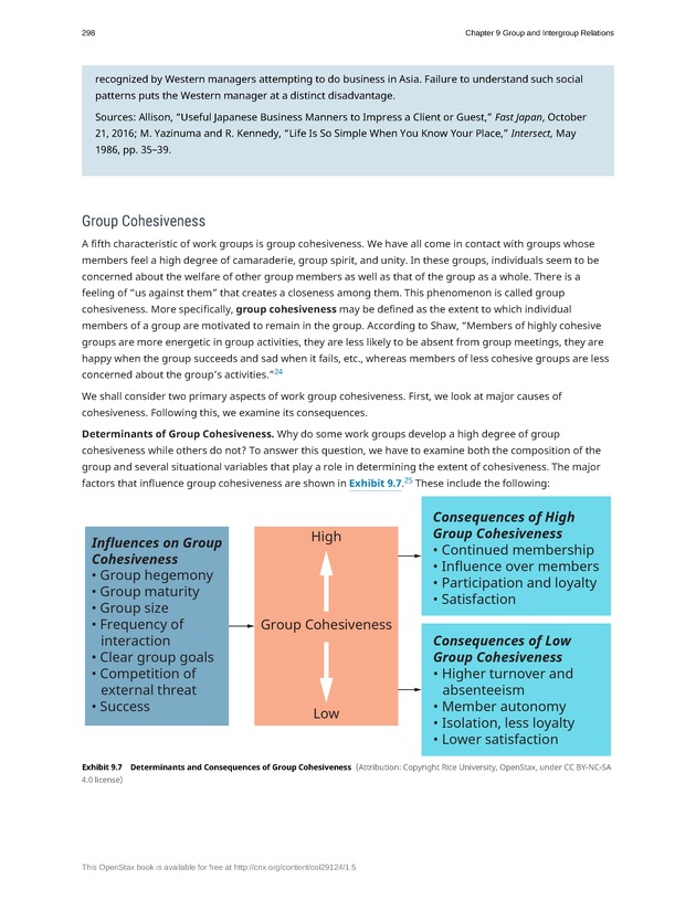 Organizational Behavior - Page 292