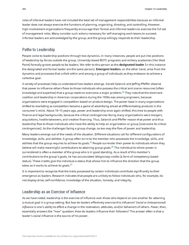 Organizational Behavior - Page 376