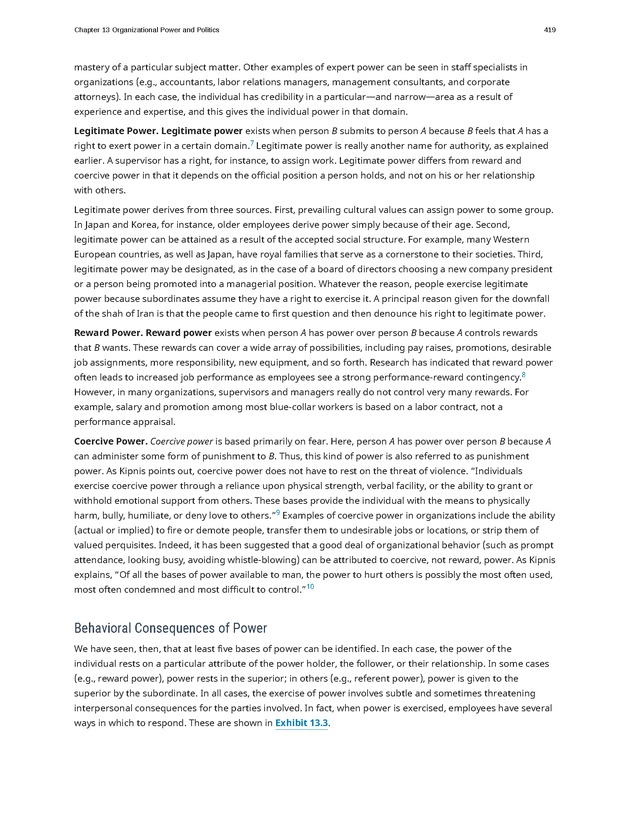 Organizational Behavior - Page 413