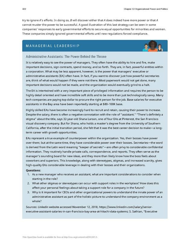 Organizational Behavior - Page 416