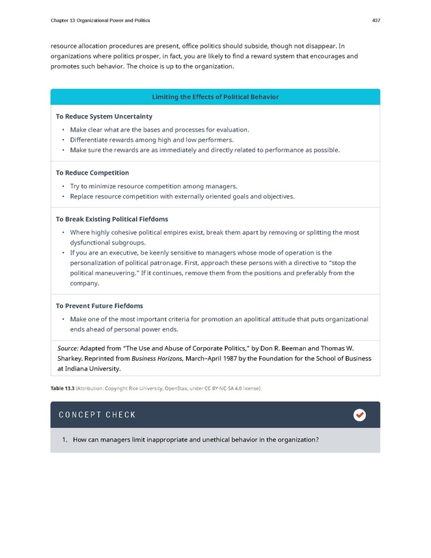 Organizational Behavior - Page 431