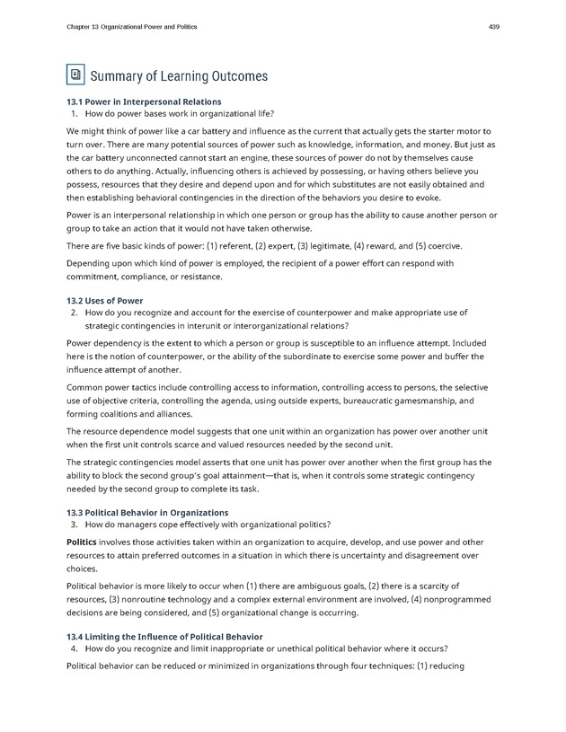 Organizational Behavior - Page 433