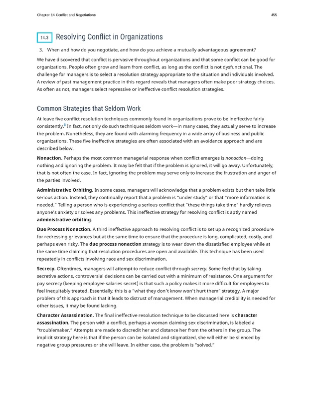 Organizational Behavior - Page 449