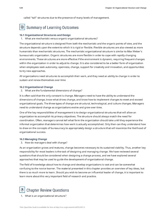 Organizational Behavior - Page 538