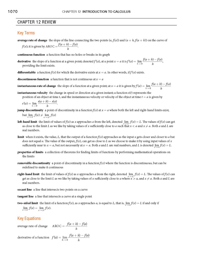 Precalculus - 