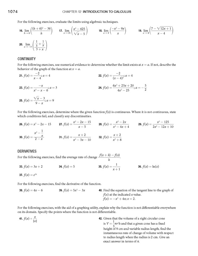 Precalculus - 