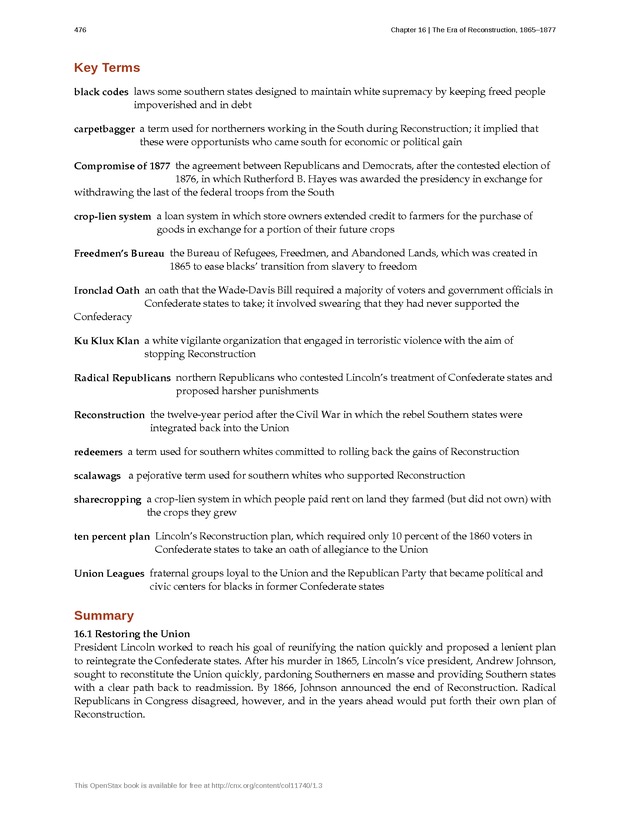 U.S. History - Page 476