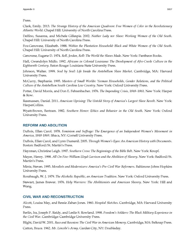 U.S. History - 