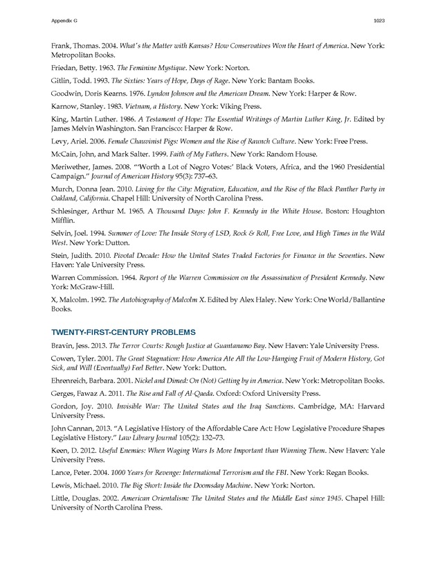 U.S. History - 