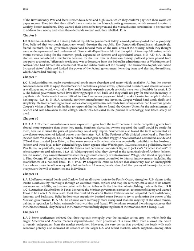U.S. History - 