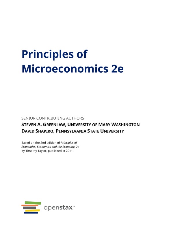 Principles of Microeconomics - Front Matter 3