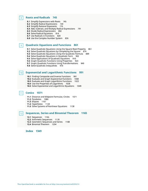 Intermediate Algebra - Page 8