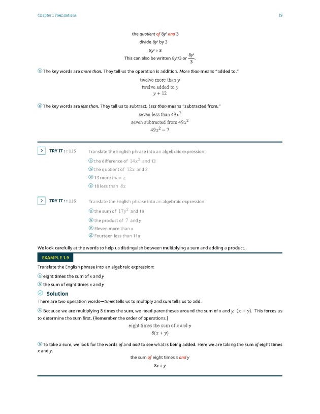 Intermediate Algebra - Page 27