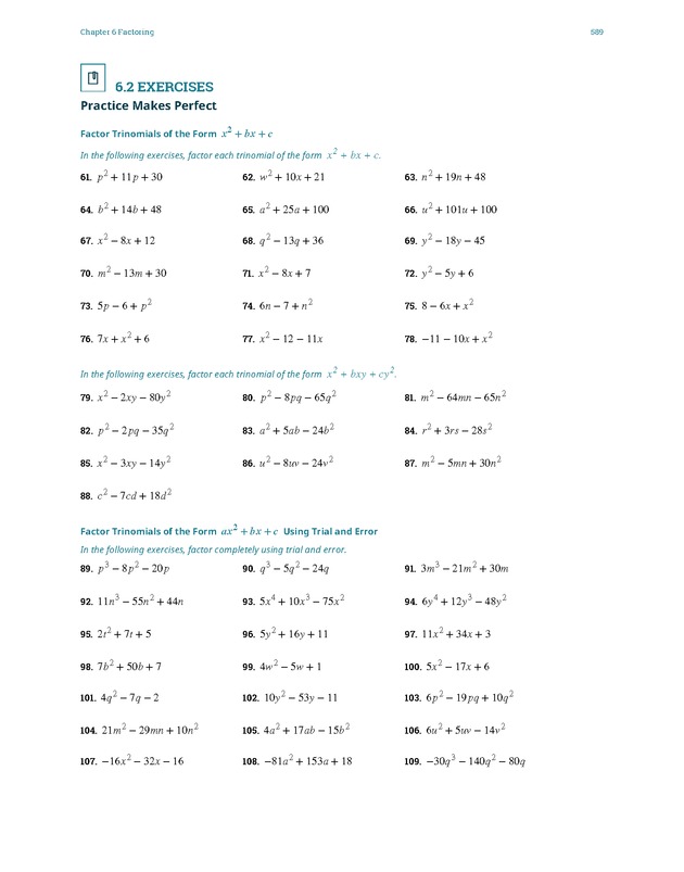 Intermediate Algebra - Page 597