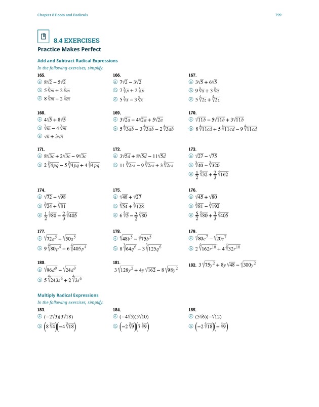 Intermediate Algebra - Page 807