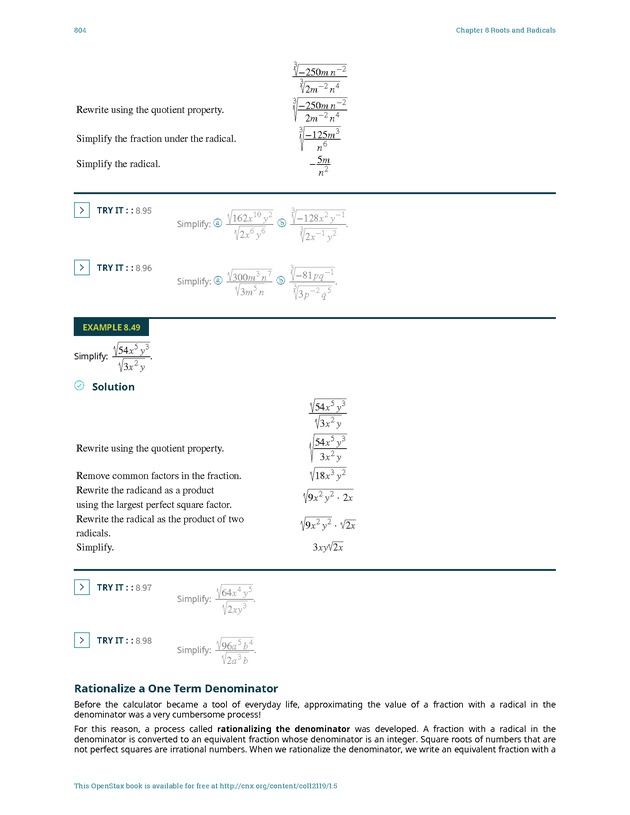 Intermediate Algebra - Page 812