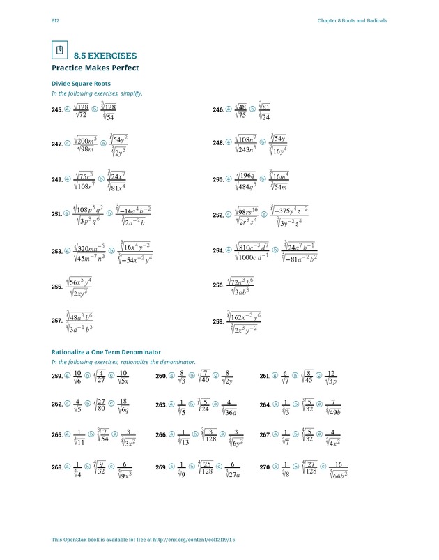 Intermediate Algebra - Page 820