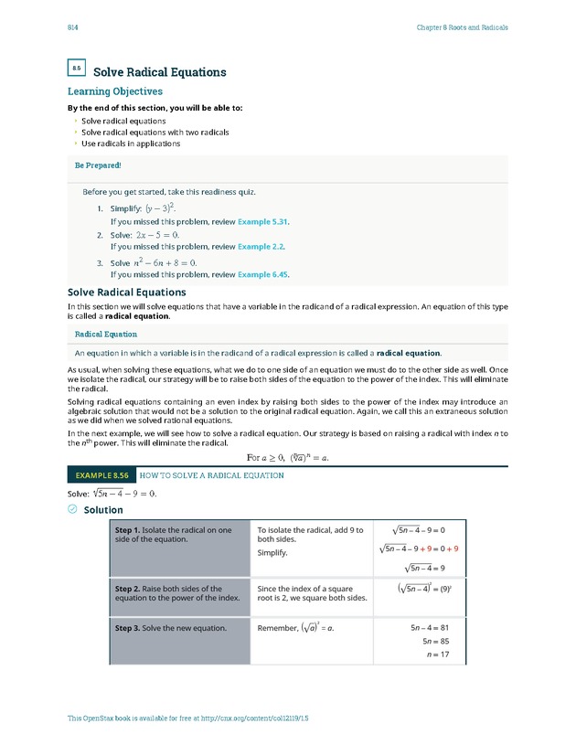 Intermediate Algebra - Page 822