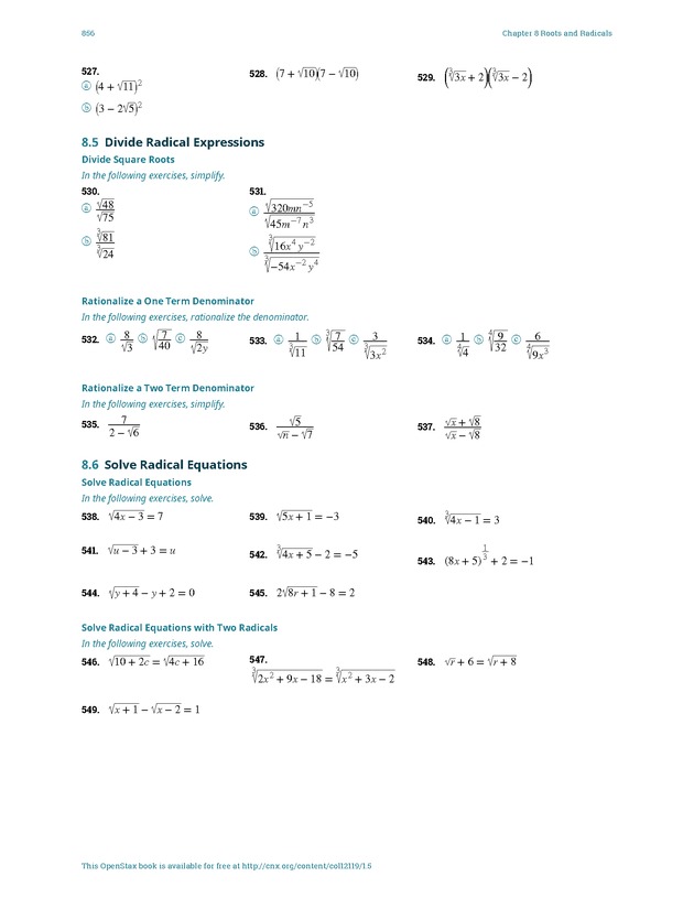 Intermediate Algebra - Page 864