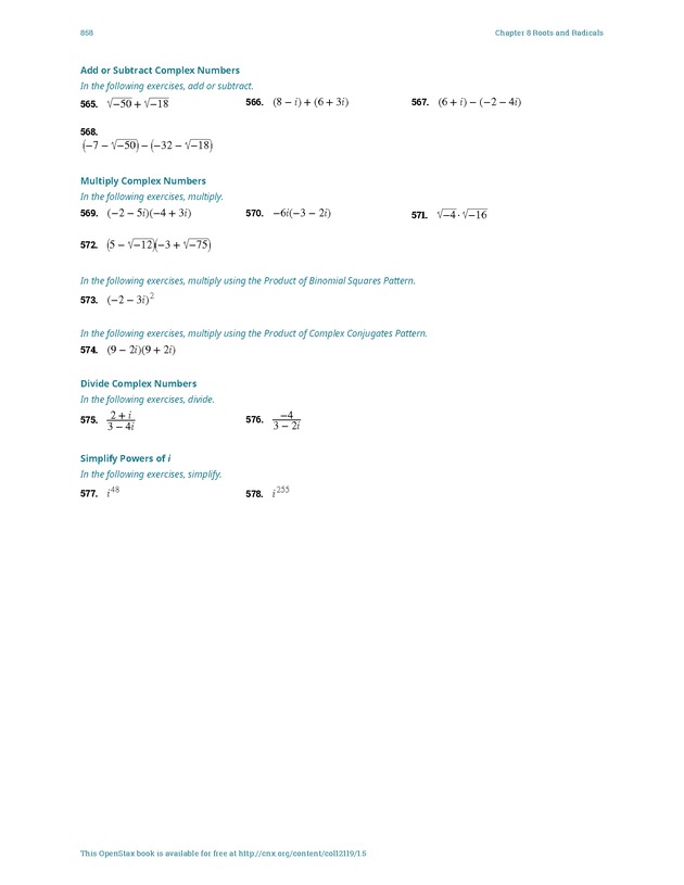 Intermediate Algebra - Page 866