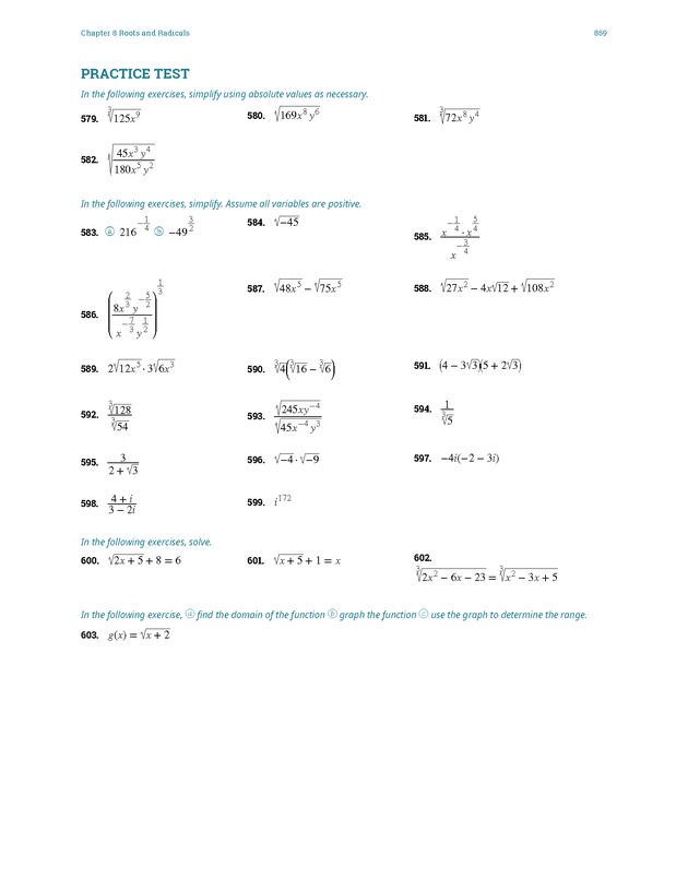 Intermediate Algebra - Page 867
