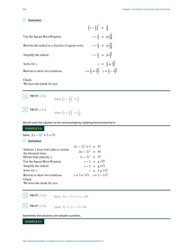 Intermediate Algebra - Page 876
