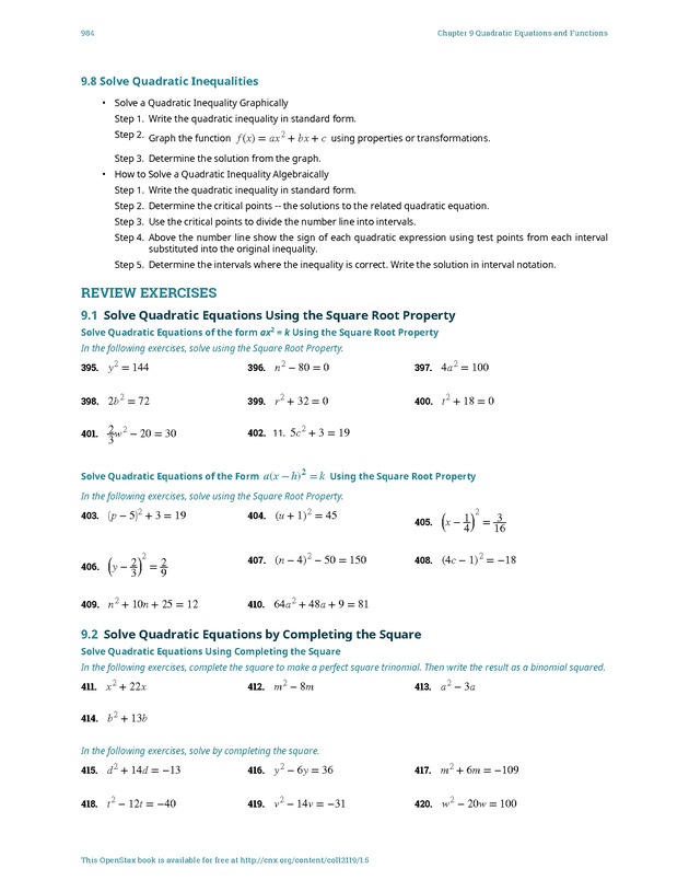 Intermediate Algebra - Page 992