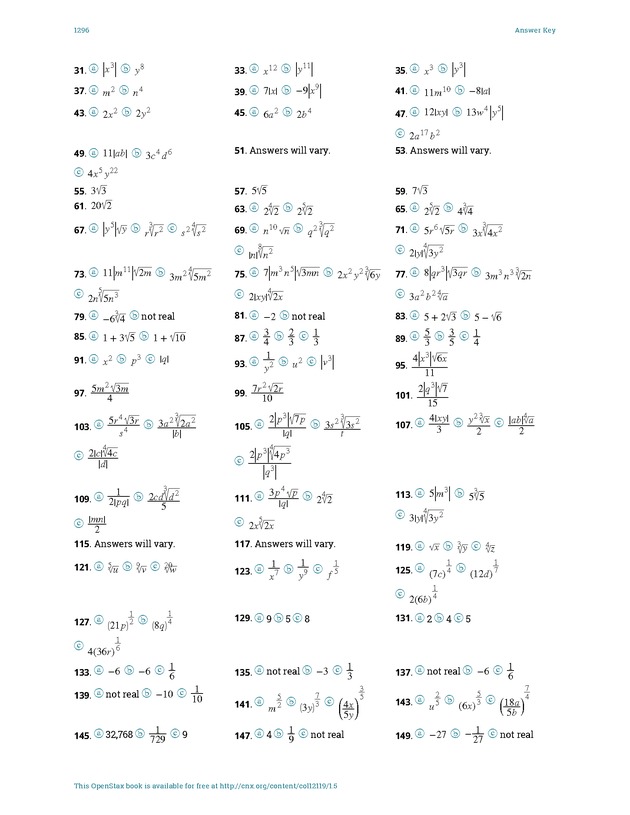 Intermediate Algebra - Front Matter 2650