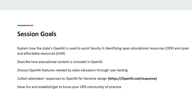 The OpenNJ Open Educational Resources Collection: Creating a Digital Space for Faculty Connections - Page 3