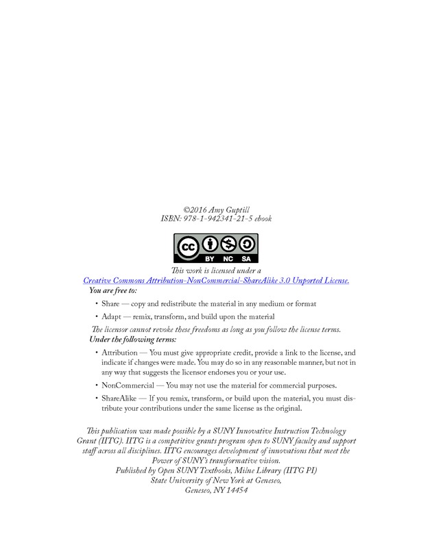 Writing In College: From Competence to Excellence - Front Matter 2